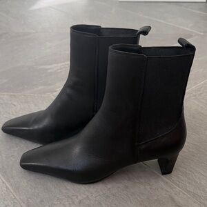 Mango Black Ankle Boots